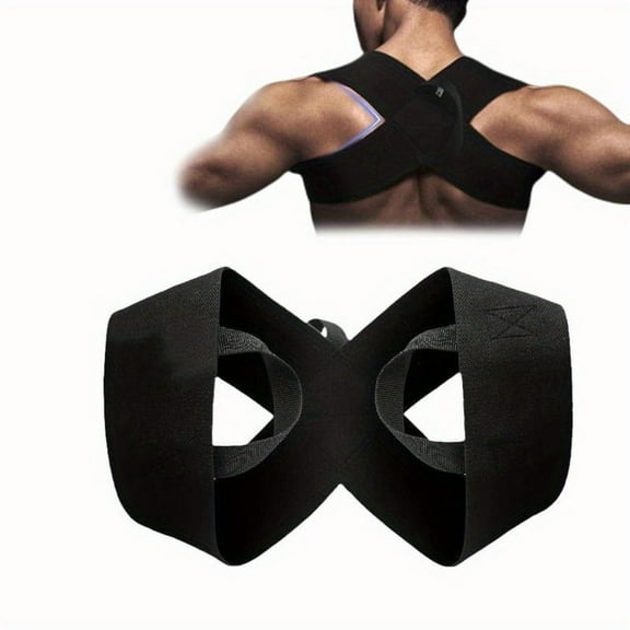 Fitness Heavy Shoulder Straps Bench Press and Shoulder Training Assist Straps, Chest-Opening and Back-Straightening Support, Posture Corrector for Hunchback, and Fitness Training