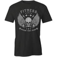 thumbnail image 1 of Fitness Improve Power T-Shirt | Motivational Workout Black Tee Gift, 1 of 5