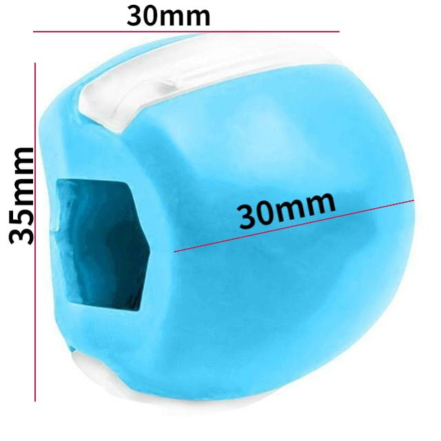 Rubber ball for jaw exercise hotsell