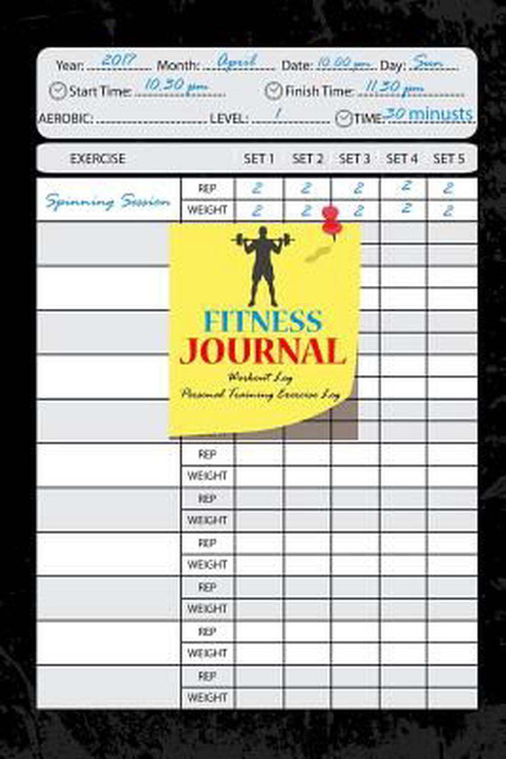 Fitness Journal:Workout Log:Personal Training Exercise Log