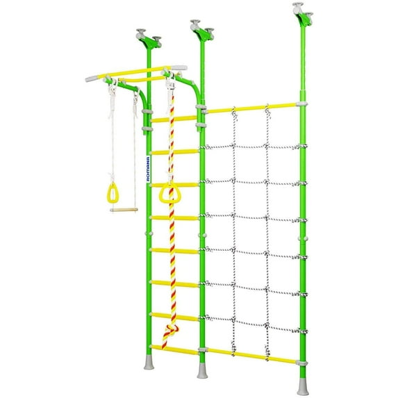Fitness Kid Carousel R3 Kids Indoor Home Playground/Gym (Green Apple - Short - 7' 5" - 8' 11" )