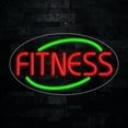 thumbnail image 1 of Fitness LED Neon Sign 28"L x 16"H #34625, 1 of 3