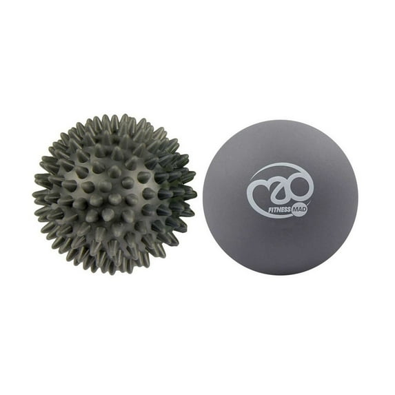 Fitness Mad Trigger Point Spiked Massage Balls Set (Pack of 2)