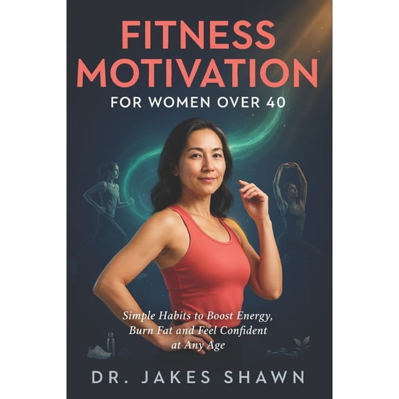 Fitness Motivation For Women Over 40: Simple Habits to Boost Energy, Burn Fat and Feel Confident at Any Age, (Paperback)