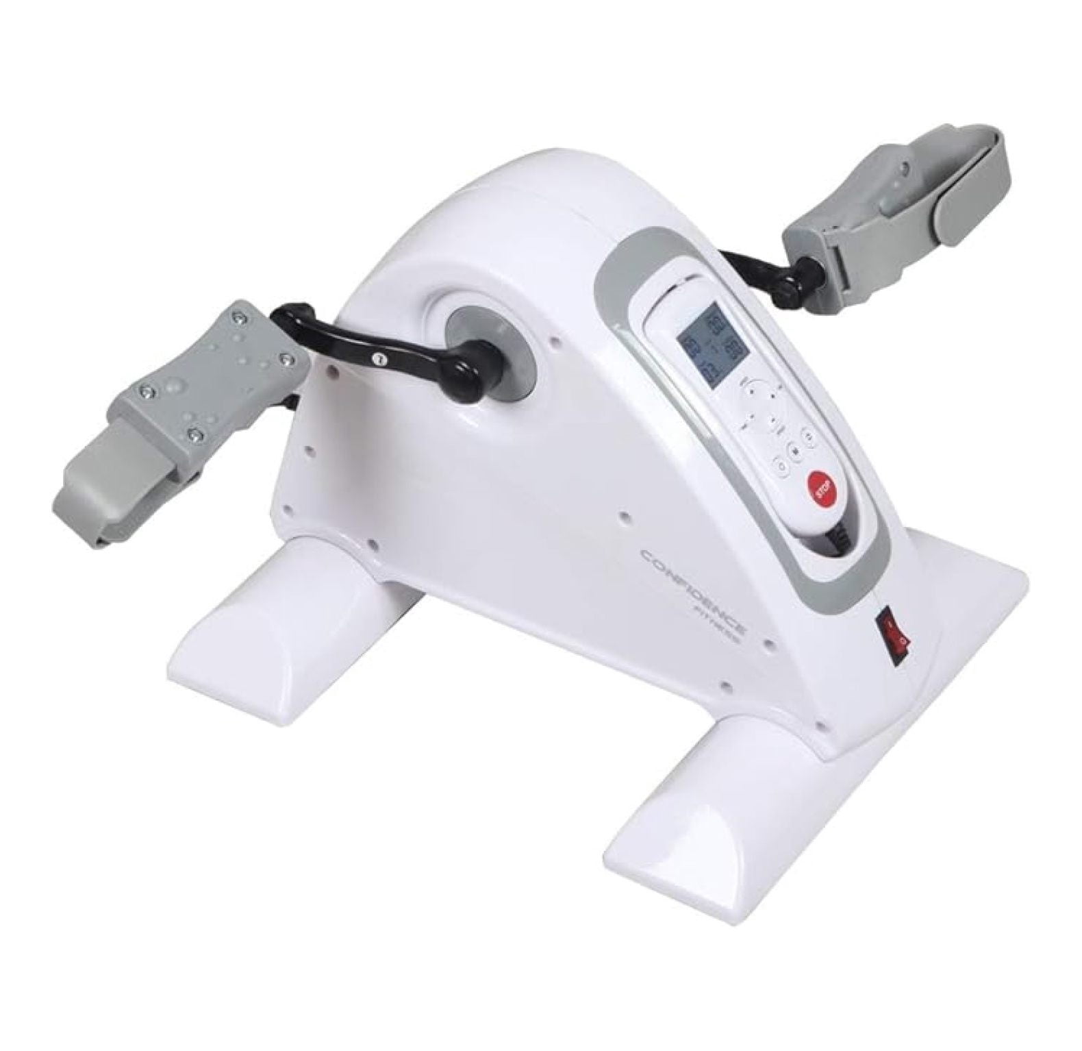 Fitness Motorized Electric Under Desk Mini Exercise Bike / Foot Pedal Peddler Exerciser with Control