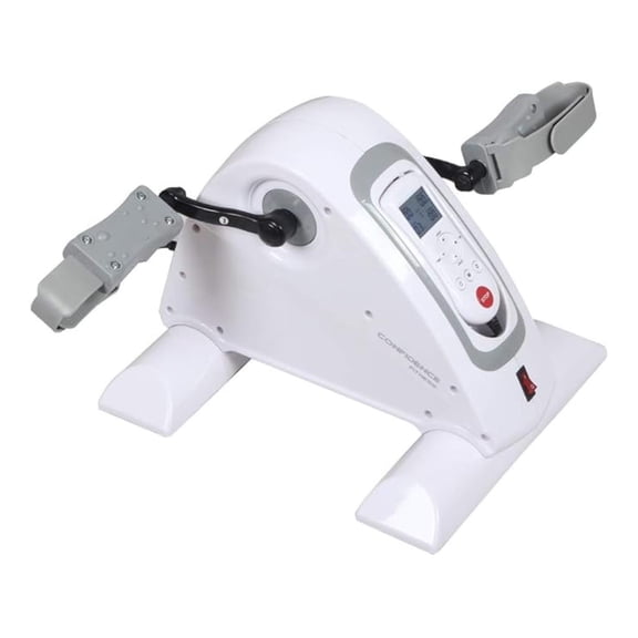 Fitness Motorized Electric Under Desk Mini Exercise Bike / Foot Pedal Peddler Exerciser with Control