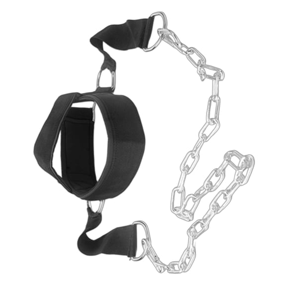 Fitness Neck Head Harness Exerciser Head Training Belt Adjustable Harness Neck Trainer for Gym & Home Use