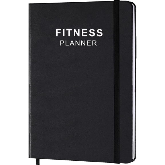 Fitness Planner Workout Planner for Woman and Man, Fitness Planner for Women & Men A5 Hardcover Workout JournalPlanner to Track , GYM, Bodybuilding Progress Daily & Wellness