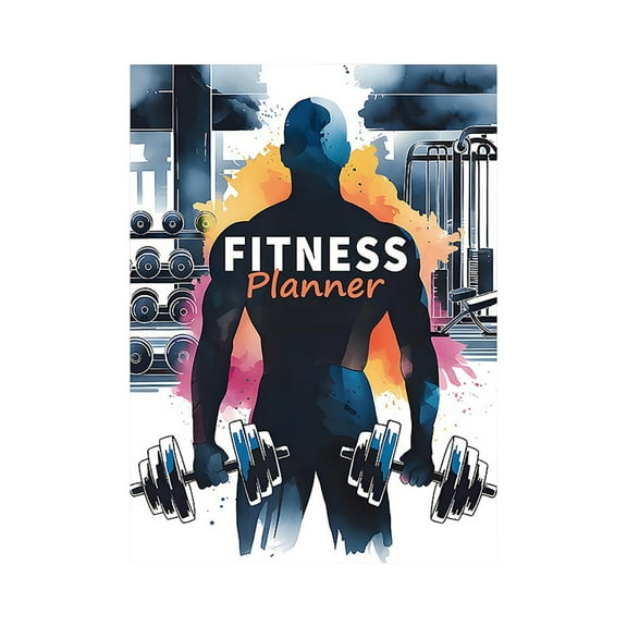 Fitness Program Planner Notebook, Personal Goal Management And Life Planning Journal, Daily Task And Goal Tracking Tool