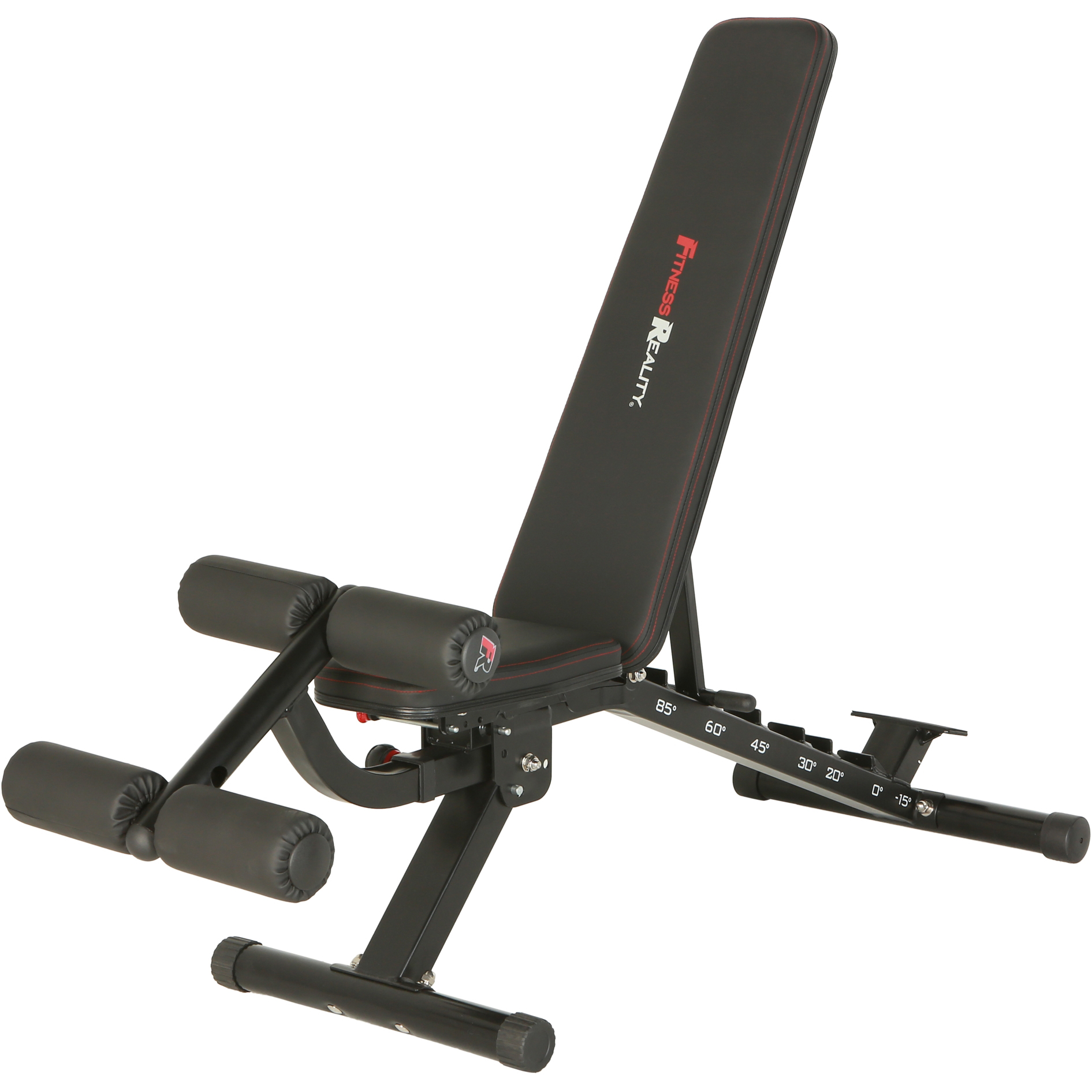 Fitness Reality 2000 Super Max Extra Large Adjustable Utility FID Weight Bench with Detachable Leg Lock-Down - image 1 of 15