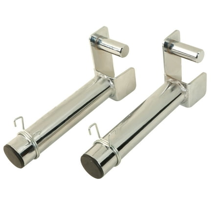 Fitness Reality Extended 9 In. Olympic Weight Plate Holder Attachment for 2 In. x 2 In. Tube Power Cage