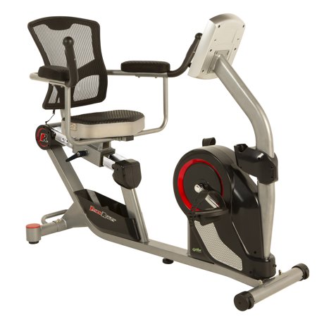 Fitness Reality X-Class 450SL Bluetooth Smart Technology Magnetic Recumbent Exercise Bike with 24 Workout Programs and Free App