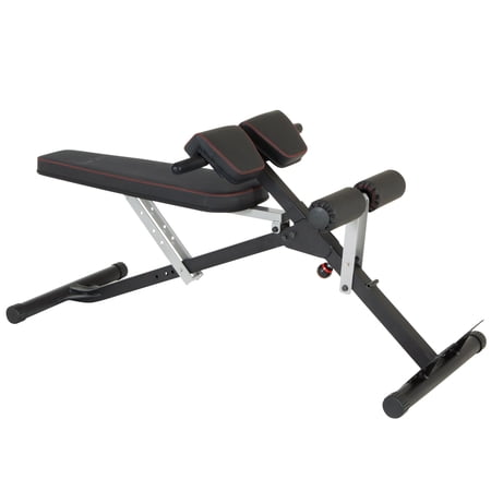 Fitness Reality X-Class Light Commercial Multi-Workout Adjustable Sit Up Hyper Back Extension Decline Ab Bench