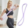 thumbnail image 1 of Fitness Resistance Band 15 LB Silicone Elastic Stretch Band with Handles for Home Workouts, 1 of 4