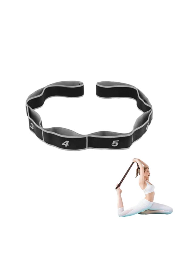 Fitness Resistance Band for Stretching and Yoga Fashion Puller Exercise Number Shoulder Section Elastic Training for Full Body Shaping