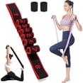 thumbnail image 1 of Fitness Resistance Band for Stretching and Yoga | Numbered 8-Section Elastic Training Band with Clear Markings for Full Body Stretching & Shaping, 1 of 8