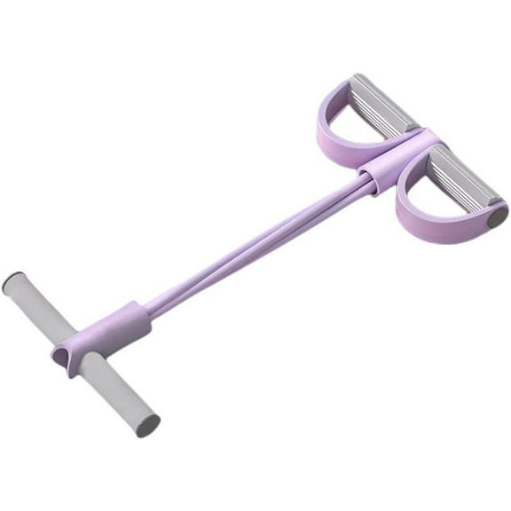 Fitness Resistance Bands 4 Tube Pedal Ankle Puller Upgraded 2025 Foot Press Exercise Bands Stretch Sit Up Equipment Multifunctional Home Gym Strength Training for Full Body Workouts Christmas Gift