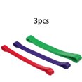 Fitness Resistance Bands Loop Set 3 Level Thick Heavy Athletic Power Rubber Bands Workout