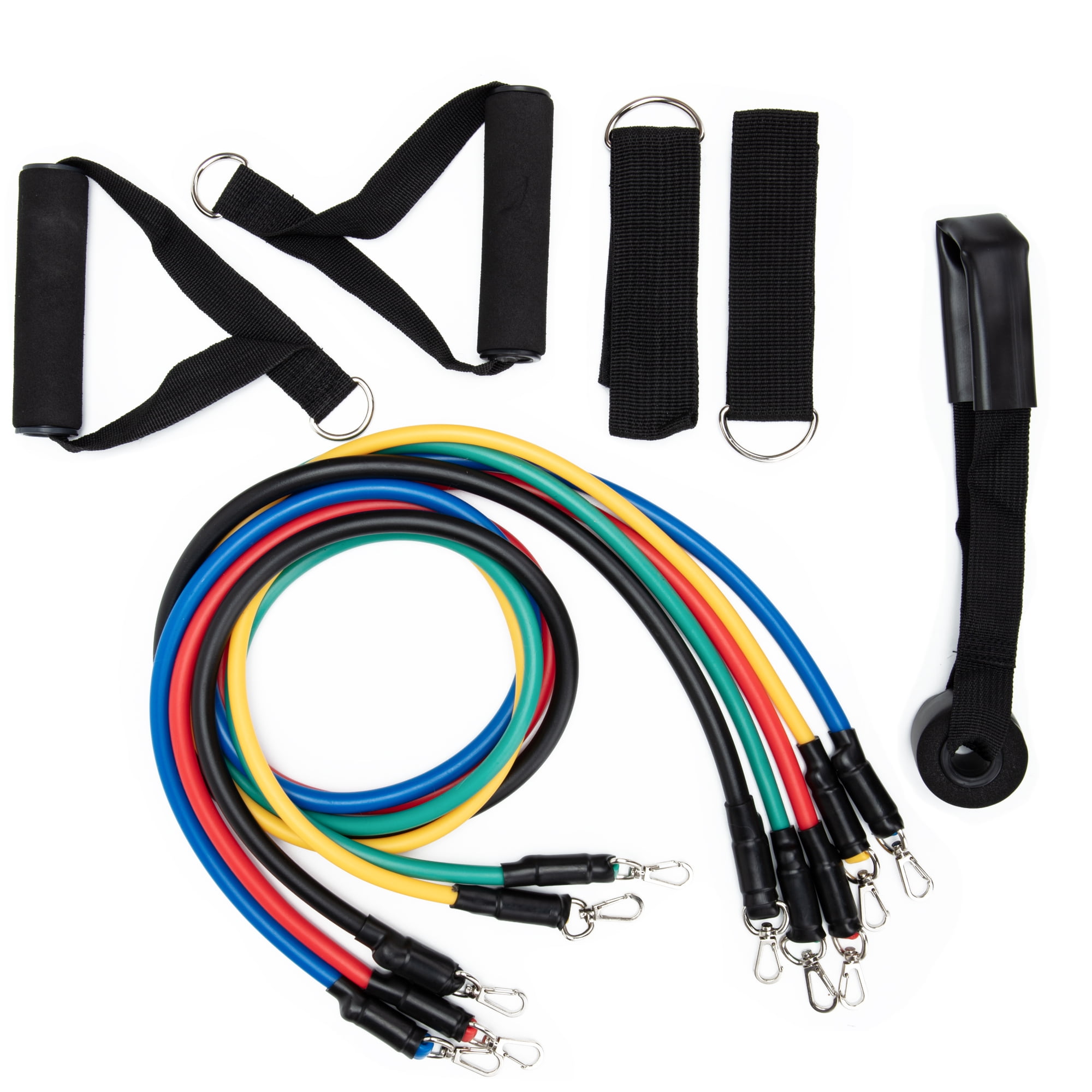 Fitness Resistance Bands Set Pull Rope Set for Fitness Strength Training 11 Pack Suitable for Any Fitness Level for Resistance Training, Home Workouts