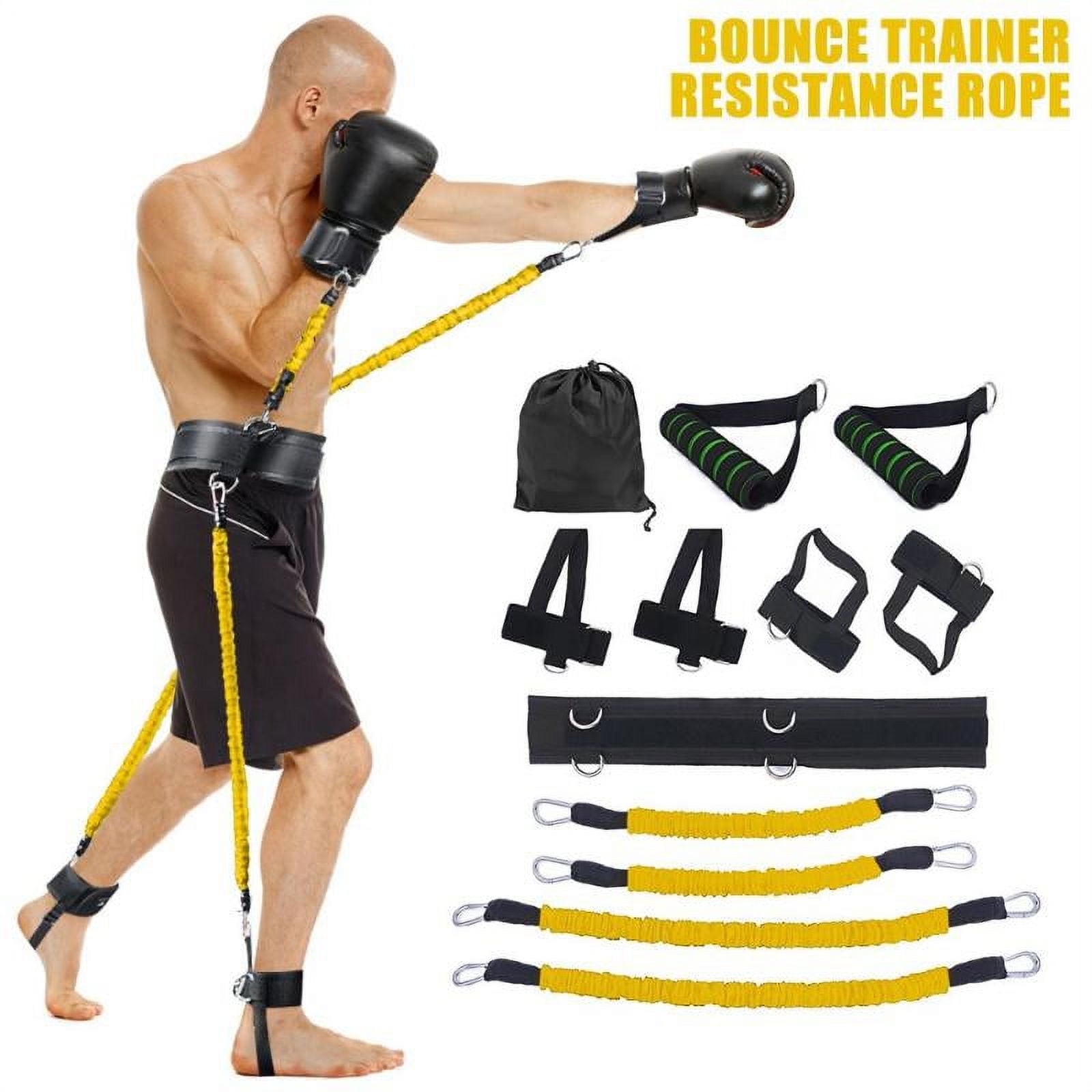 Fitness Resistance Bands Set for Leg and Arm Exercises Boxing Muay Thai Home Gym Bouncing Strength Boxing Training Equipment