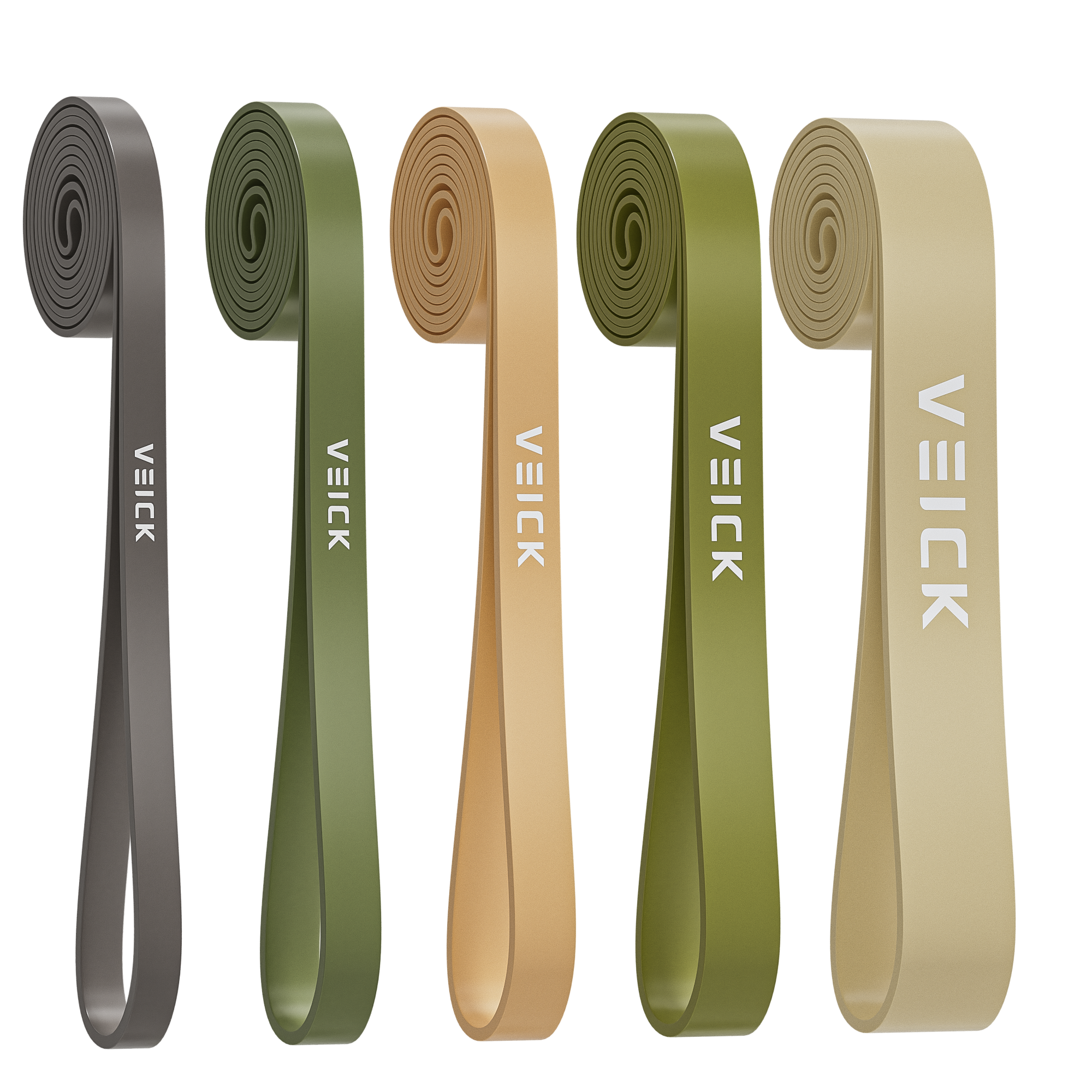 VEICK Resistance Bands: Exercise Bands For Men And Women - Gym Equipment | Gym Slacker - View #2