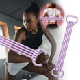 thumbnail image 1 of Fitness Resistance Bands for Back Workout and Stretching Exercise Training Home Gym Strength Yoga Accessories, 1 of 6
