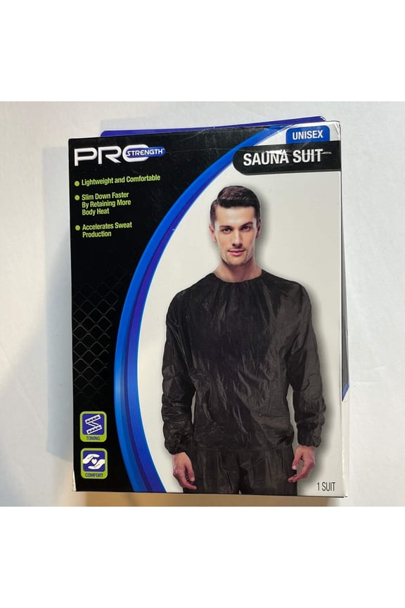 Fitness Sauna Suit, Lightweight, Pro Strength for Faster Slimming, Unisex