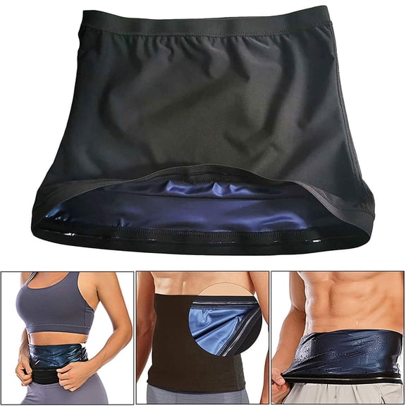 Fitness Sauna Suit Waist Trainer Women Men Sweat Enhancing Body Shaper Tummy Slimming Workout Tank Top