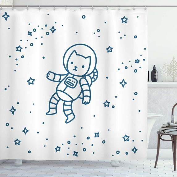 Fitness Shower Curtain, Sports Affirmation Positive Words Typography Design Sneakers, Cloth Fabric Bathroom Decor Set with Hooks, Orange Yellow Black