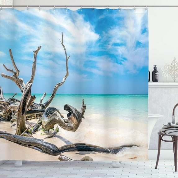 Fitness Shower Curtain, Sports Affirmation Positive Words Typography Design Sneakers, Cloth Fabric Bathroom Decor Set with Hooks, Orange Yellow Black