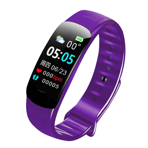 Fitness Smart Band with Heart Rate Monitoring and Waterproof Design