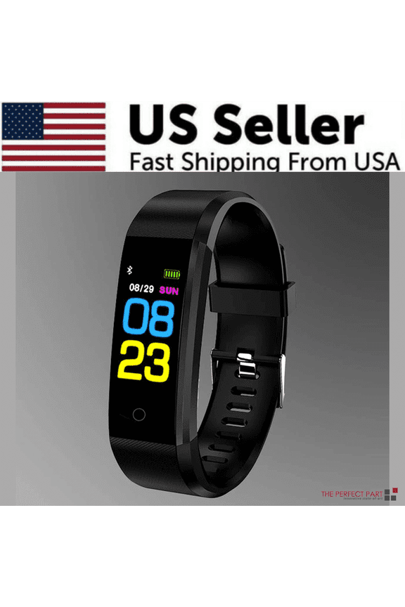 Fitness Smart Watch Activity Tracker Heart Rate For Women Men Oxygen BP Monitor