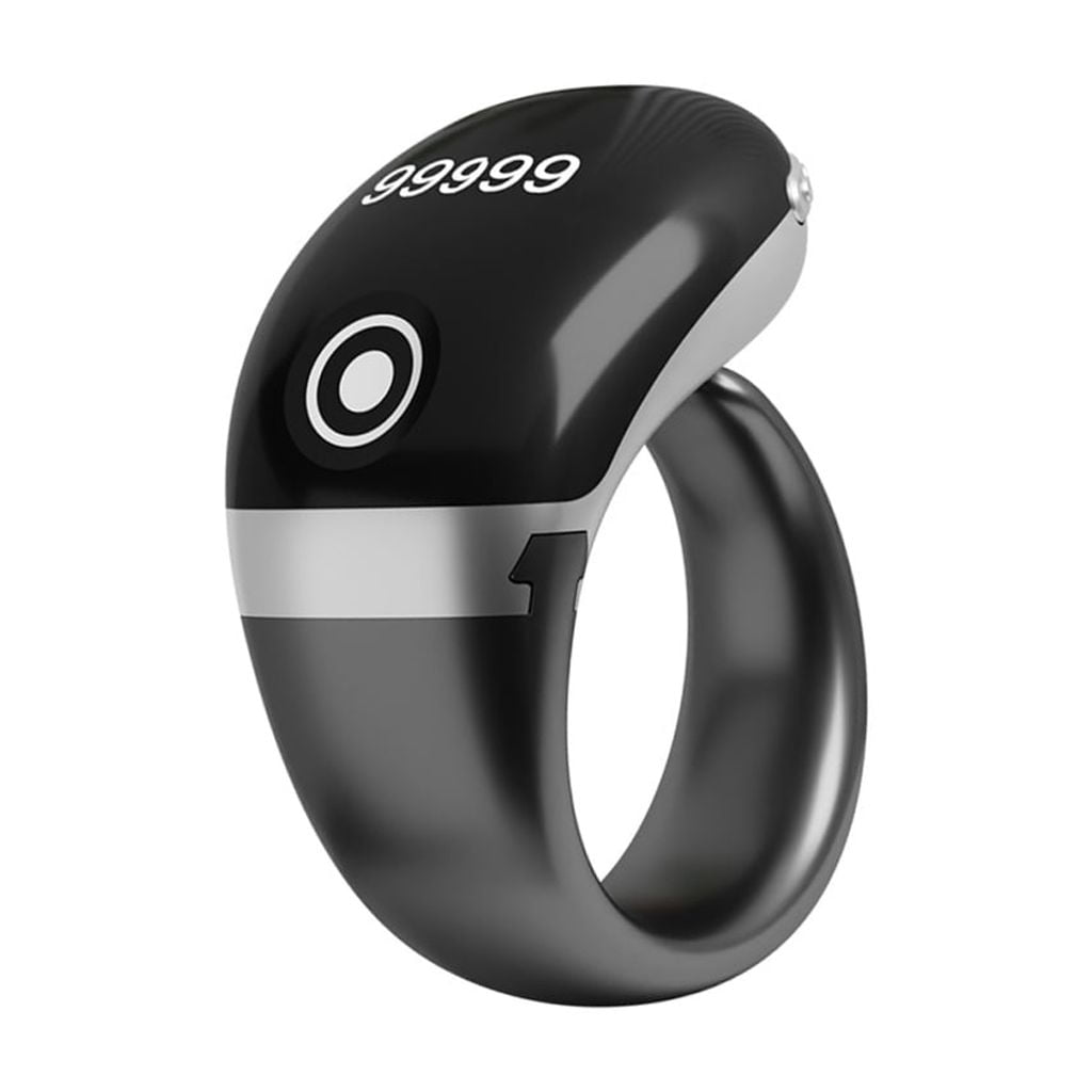 Retirement Counter Rings Fitness Spiritual Practice Digital Rings Counter with Step for Cooking ...