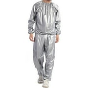 Fitness Sweat Sauna Suit Weight Loss Full Body Sweat Sauna Suit Exercise Gym Anti Rip Pvc For Men Women
