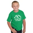 thumbnail image 1 of Fitness This Pizza Foodie Gym Workout Crewneck T Shirts Boy Girl Teen Brisco Brands X, 1 of 6