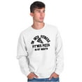 thumbnail image 1 of Fitness This Pizza Foodie Gym Workout Sweatshirt for Men or Women Brisco Brands M, 1 of 6
