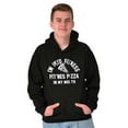 thumbnail image 1 of Fitness This Pizza Foodie Gym Workout Unisex Plus Fleece Graphic Hoodie Brisco Brands 2X, 1 of 5
