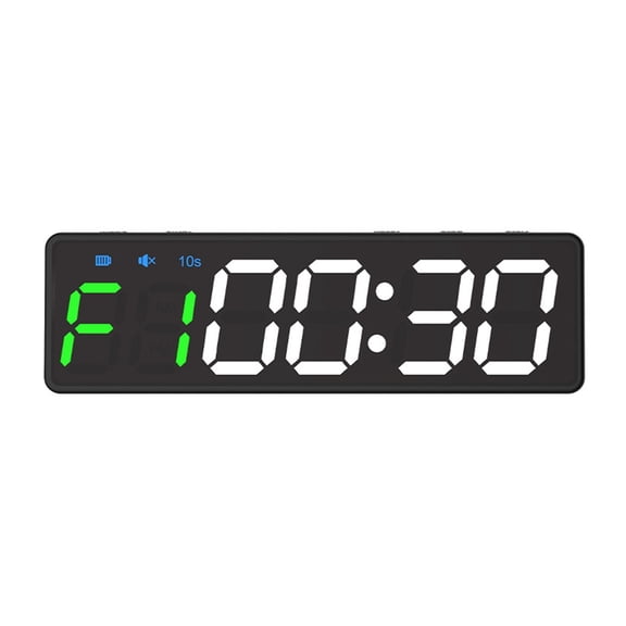 Fitness Timer Clock Gym Timer Magnetic LED Interval Timer USB Rechargeable Fitness Timer For Gym Home Garage Fitness Timer