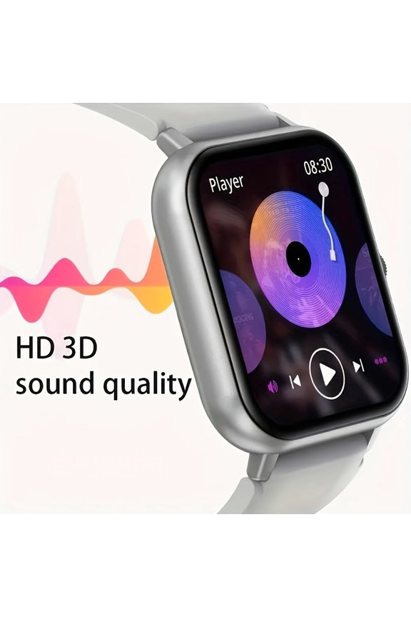 Fitness Touch Screen Smart Watch, Bluetooth Call & Message Alert, Multi Sport Modes Tracker, Universal Sports Wristband Compatible with iPhone Android Daily Use