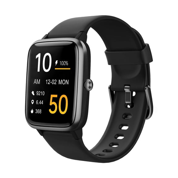 Fitness Tracker - 1.85" Smart Watch with Call Function - Heart Rate & Sleep Monitor - Step Tracker - IP68 Waterproof - Suitable for iPhone & Android
