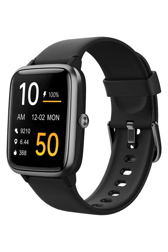 Fitness Tracker - 1.85" Smart Watch with Call Function - Heart Rate & Sleep Monitor - Step Tracker - IP68 Waterproof - Suitable for iPhone & Android