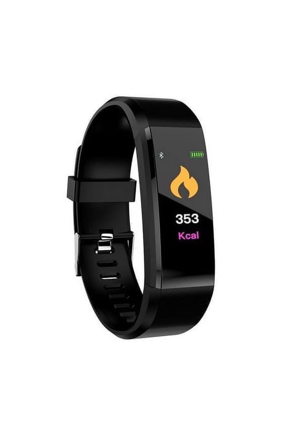 Fitness Tracker Activity Watch with Heart Rate Monitor, Waterproof Smart Band with Step Counter, Calorie Counter, Pedometer for Kid's, Women and Men