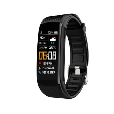 Fitness Tracker Bluetooth-compatible for iOS-Android Device with Blood Pressure Heart Rate Monitoring Sedentary Reminder