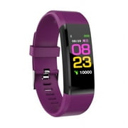 WISREMT Fitness Tracker, Slim Activity Tracker with Heart Rate Monitor, IP70 Waterproof Step Counter, Calorie Counter, Pedometer for Kids, Women, Men and Gift