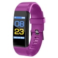 thumbnail image 1 of Fitness Tracker Smart Watch with Fitness and Wellness Tracking, Step Calorie Counter, Nfc Control Multifunction Hd Rectangular Screen Smart Watches Gifts(Purple), 1 of 9