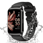 Fitness Tracker Smart Watch for Women Men Make/Answer Calls with Fitness and Wellness Tracking 100+ Sports Modes Step Calorie Counter IP68 Waterproof Fits for Android and iPhone, Pink