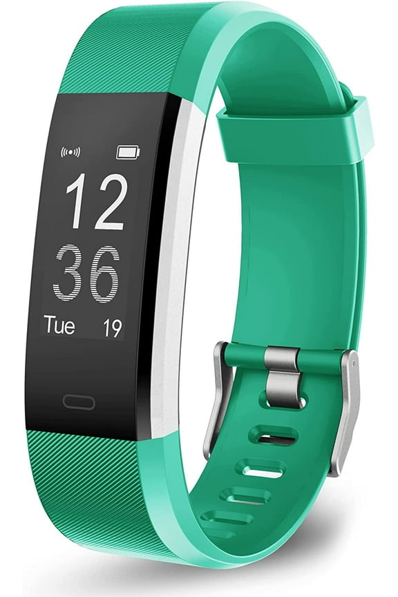 Fitness Tracker with Step Counter /Calories /Stopwatch, Activity Tracker with Heart Rate Monitor,IP65,Health Tracker with Sleep Tracker,Smartwatch,Pedometer Watch for Women Men Kids