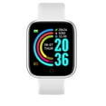thumbnail image 1 of Fitness Tracker Watch 1.44 Inch Display Screen, Wuztai Smartwatch for Women Men Health Monitor Sleep Step Calorie, Waterproof Activity Tracker for Running Gym Daily Use with Call Reminder, White, 1 of 1