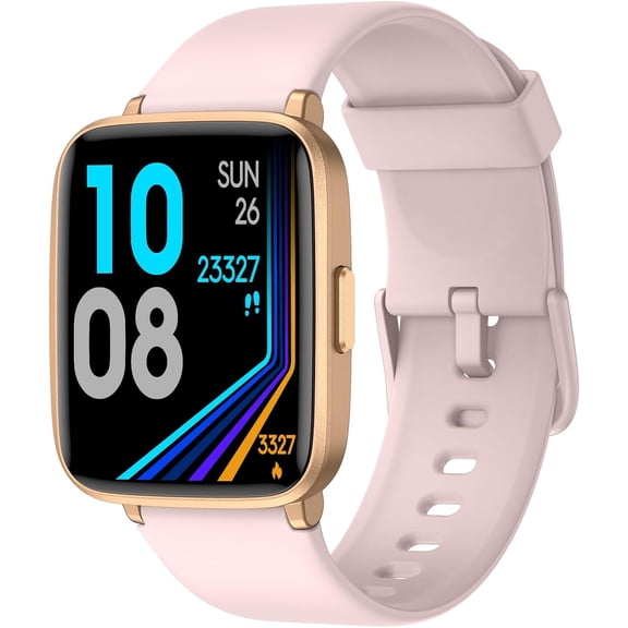 Fitness Tracker Watch with Heart Rate Monitor, Activity Tracker with Pedometer, Sleep Monitor, Calories & Step Counter, IP68 Waterproof Smart Watches for Women Men Fitness Watch for Sports