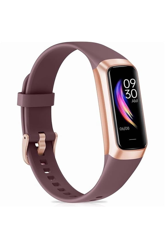 Fitness Tracker for Women with 24/7 Heart Rate, Blood Pressure, Calorie Tracking, Activity Tracker with 1.1" AMOLED Screen, Waterproof Step Tracker for Android iPhones Men Women